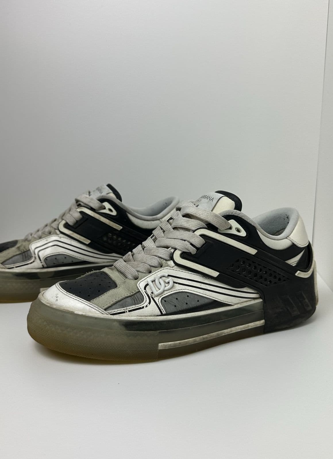 Sneakers Dolce & Gabbana murdari, înainte